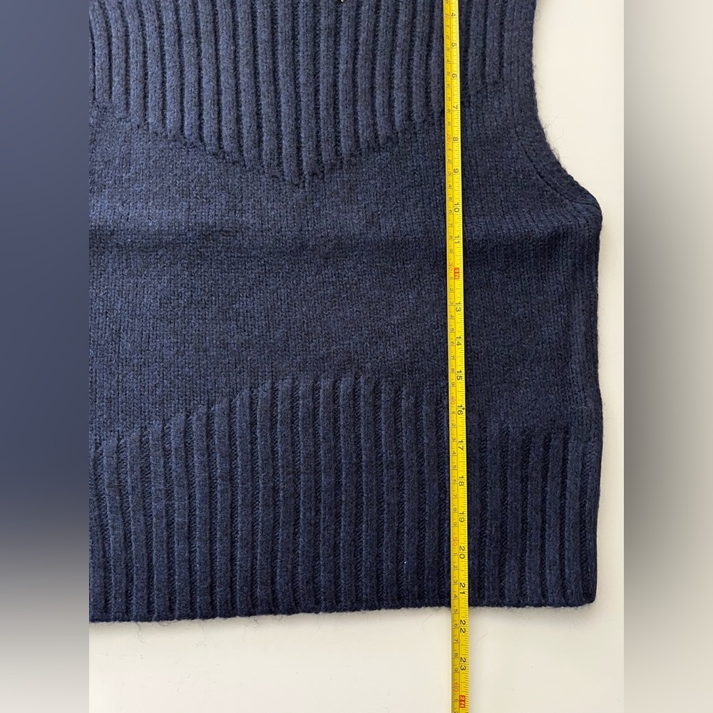Steve Madden | NWT Wool Blend Serin Sleeveless Sweater - Picture 9 of 9